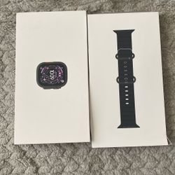Apple Ultra 3 Watch - Black Ocean Band - Brand New