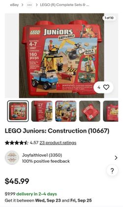 LEGO Juniors Construction Set 10667