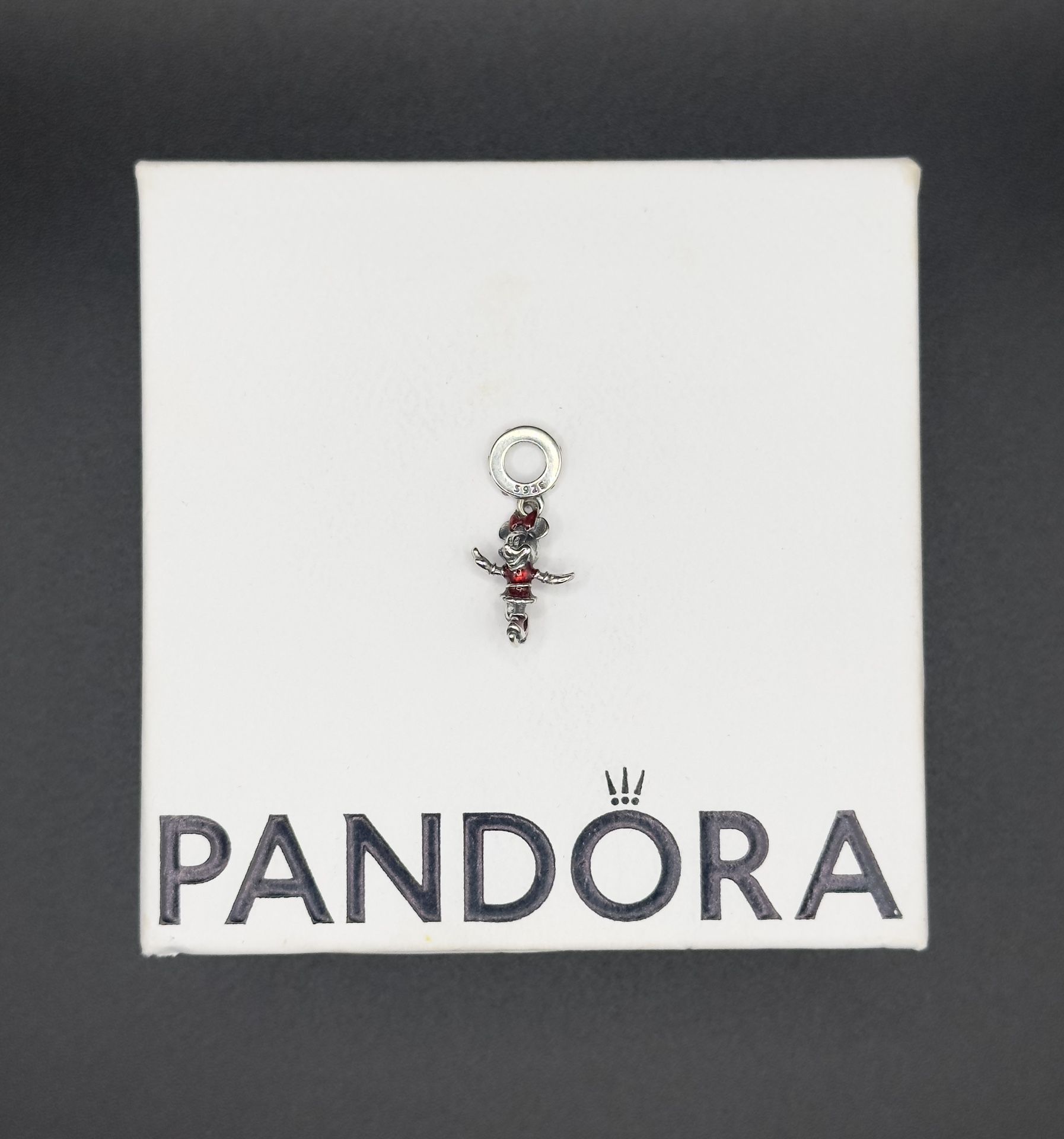 Pandora Minnie Mouse Ice Skating Dangle Charm-793530C01