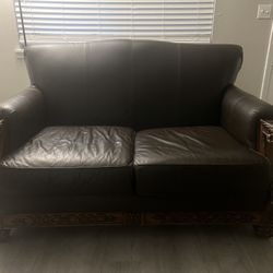 Leather Love Couch 