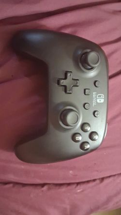 Nintendo switch pro black colored wireless controller