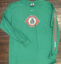 Y2k Nike Mexico National Team Long Sleeve Size Large