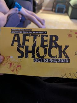 Aftershock 4 Day GA