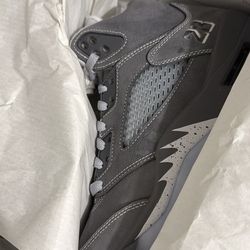 Wolf grey Jordan 5s