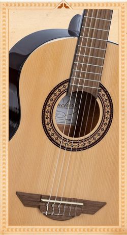 H. Jimenez LGR75N Ranchero Series 3/4 Size Nylon String Guitar w/ Gig Bag
