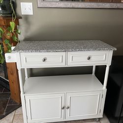 Moveable Kitchen Island Cart 