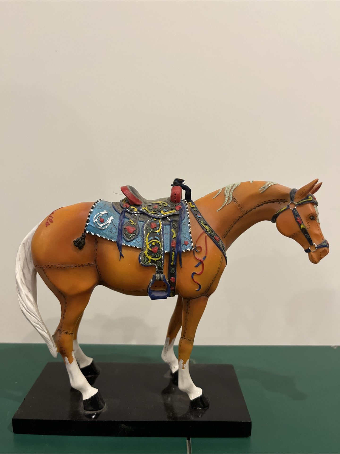 Painted Ponies Figurine. :Item # 1473 'Happy Trails' Retired, No Box, Perf Con
