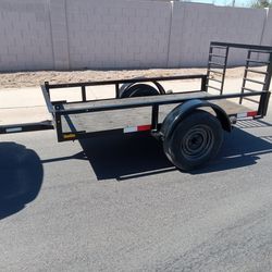 4x8 Utility Trailer atv quad 15in wheels
