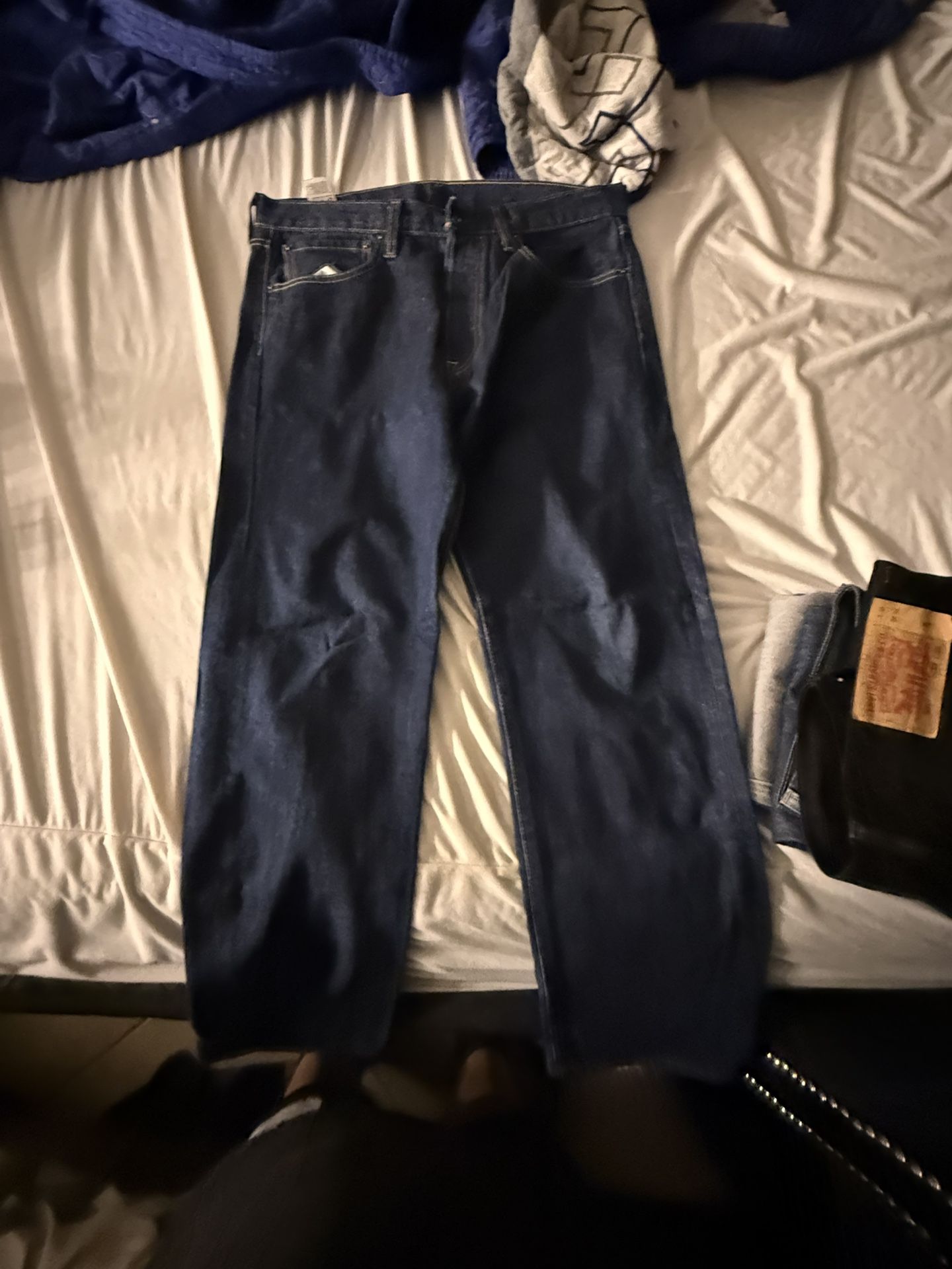 501 Levi jeans, four pairs