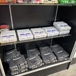 Nintendo 64 Complete $100 Super Nintendo $110-$140 Each Gamehogs 11am-7pm