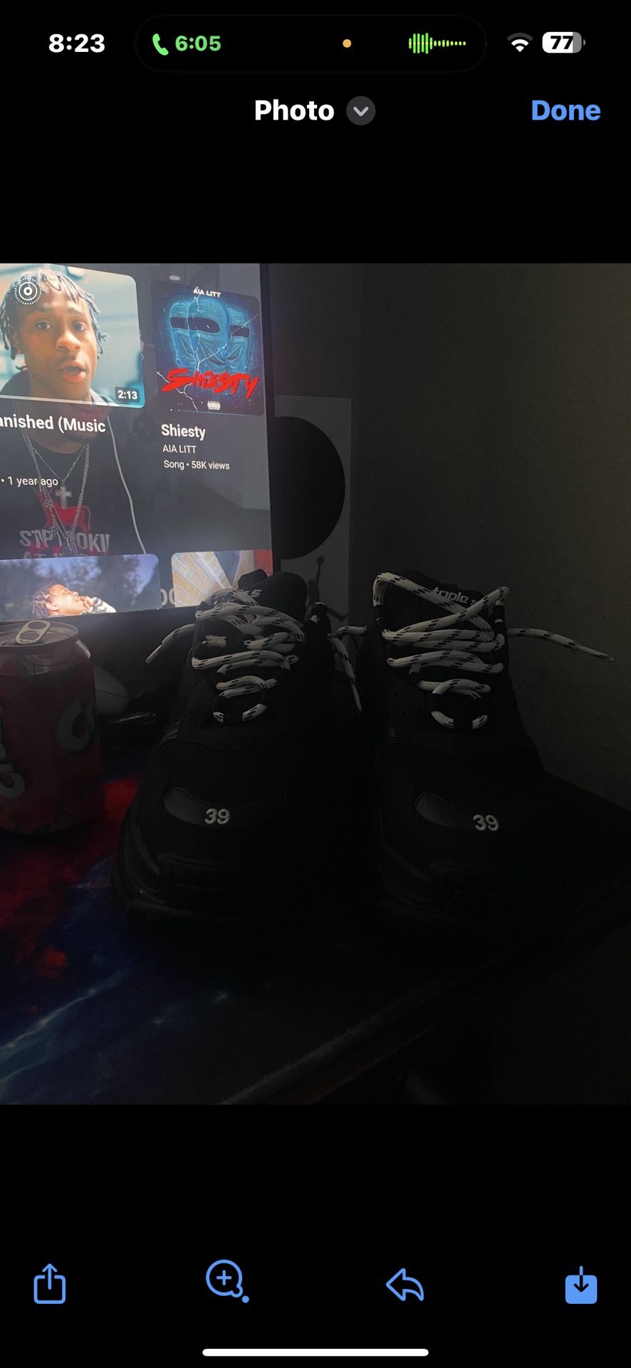 No Box Size 6.5 $550 Or $500 Selling