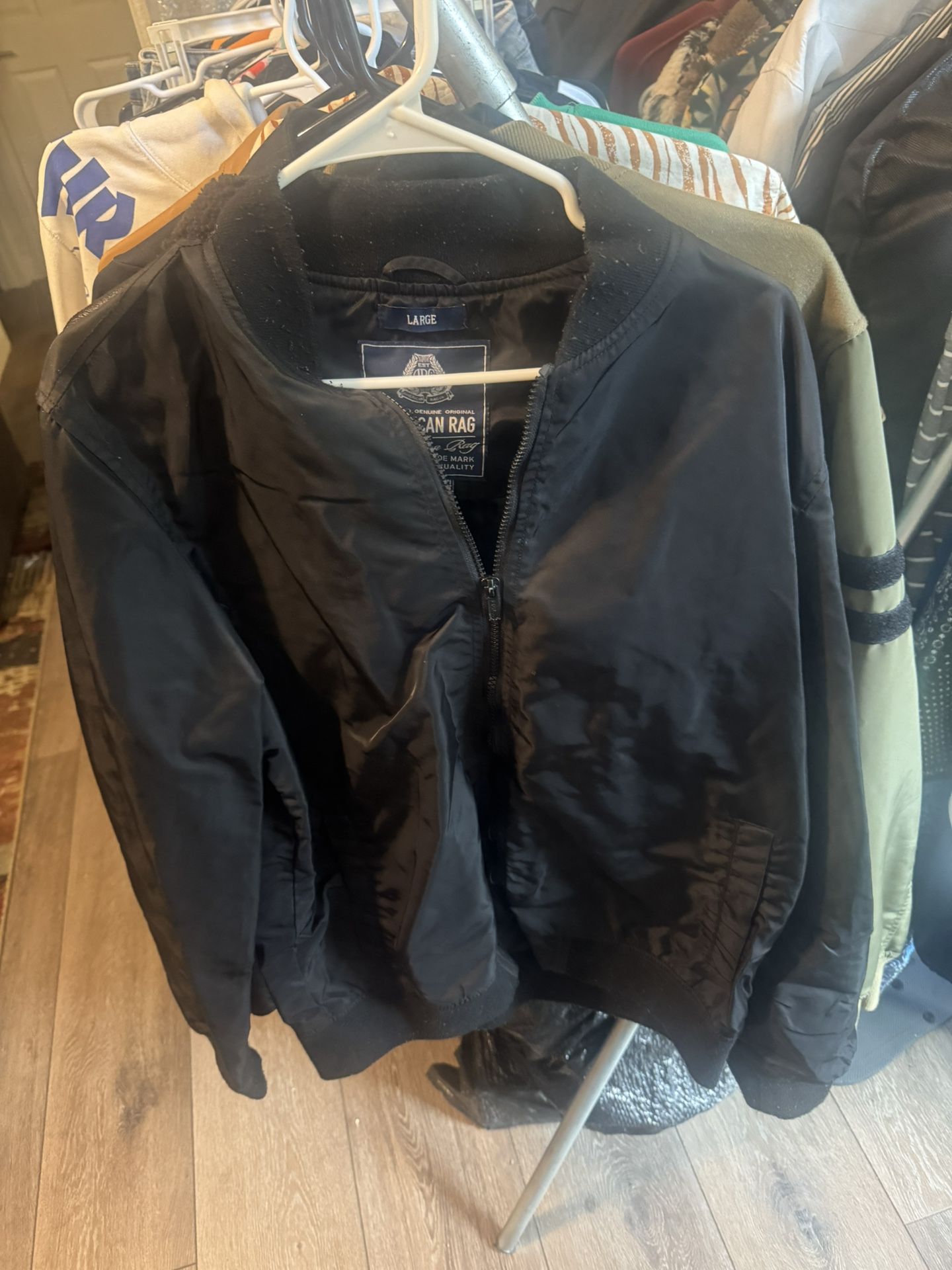 Black Bomber jacket