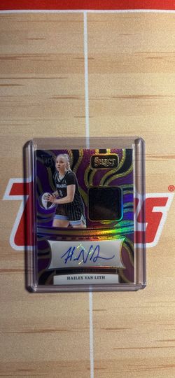 2025 Panini Select WNBA Hailey Van Lith Patch Auto /99!!