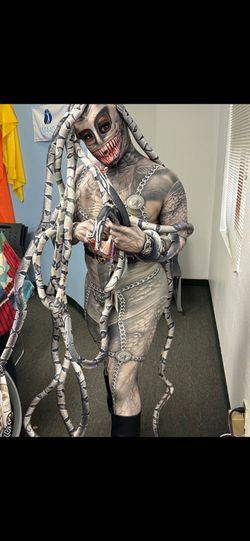 ONE OF A KIND!!Realistic Snake Print Costume Bodysuit