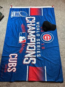 Chicago Cubs 2016 World Series Champions Flag 3x5 Rico MLB