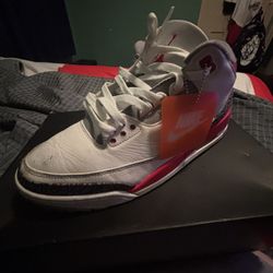 fire red jordan 3 size 11 (i'll do trades as well)