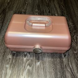 Rose Gold Makeup Caboodle