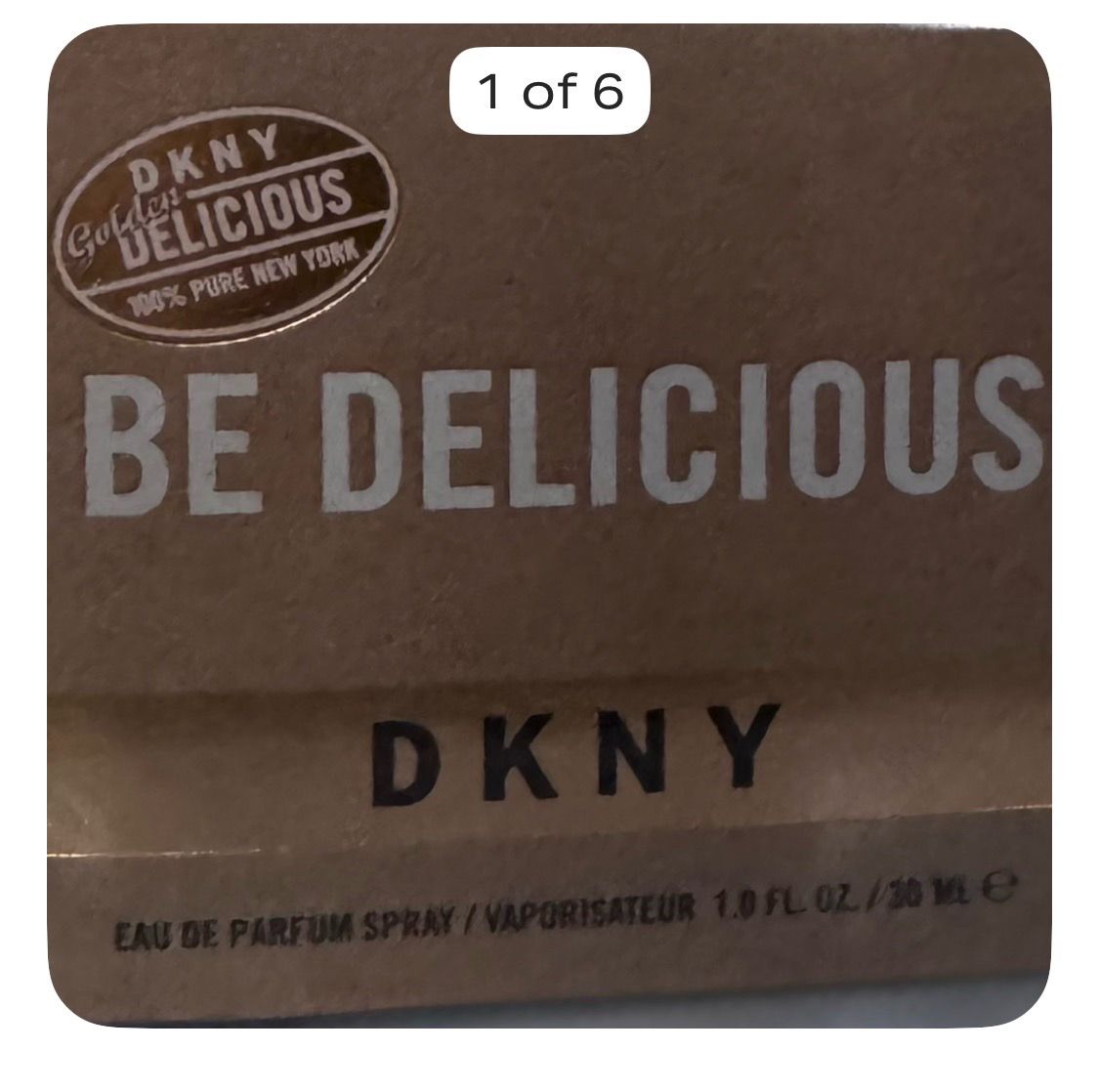 NEW Sealed DKNY Golden Be Delicious 1.0oz (30ml).