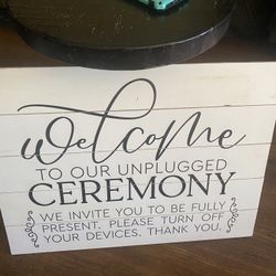 Wedding Sign