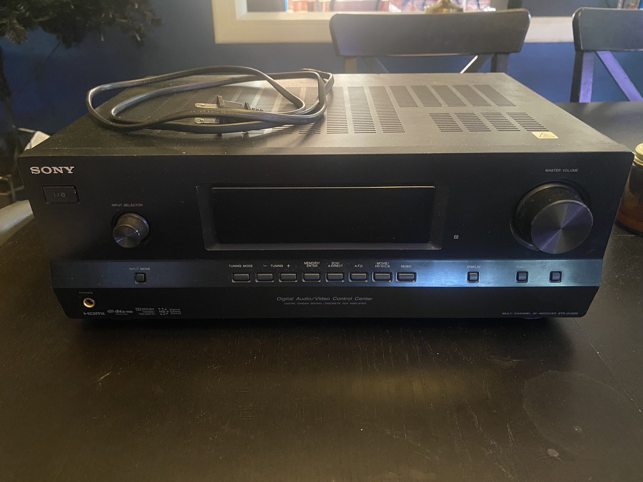Sony Digital Audio/Video Receiver with Sony Subwoofer and Bose Speakers