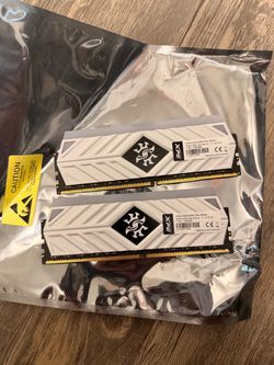 RAM 2x8gb Sticks (Xpg Spectrix D41 RGB 16gb (2x8gb) RAM Ddr4 3200mhz Ax4u320038g16a-bw41)