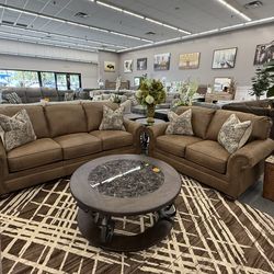 2 PC SOFA AND LOVESEAT
