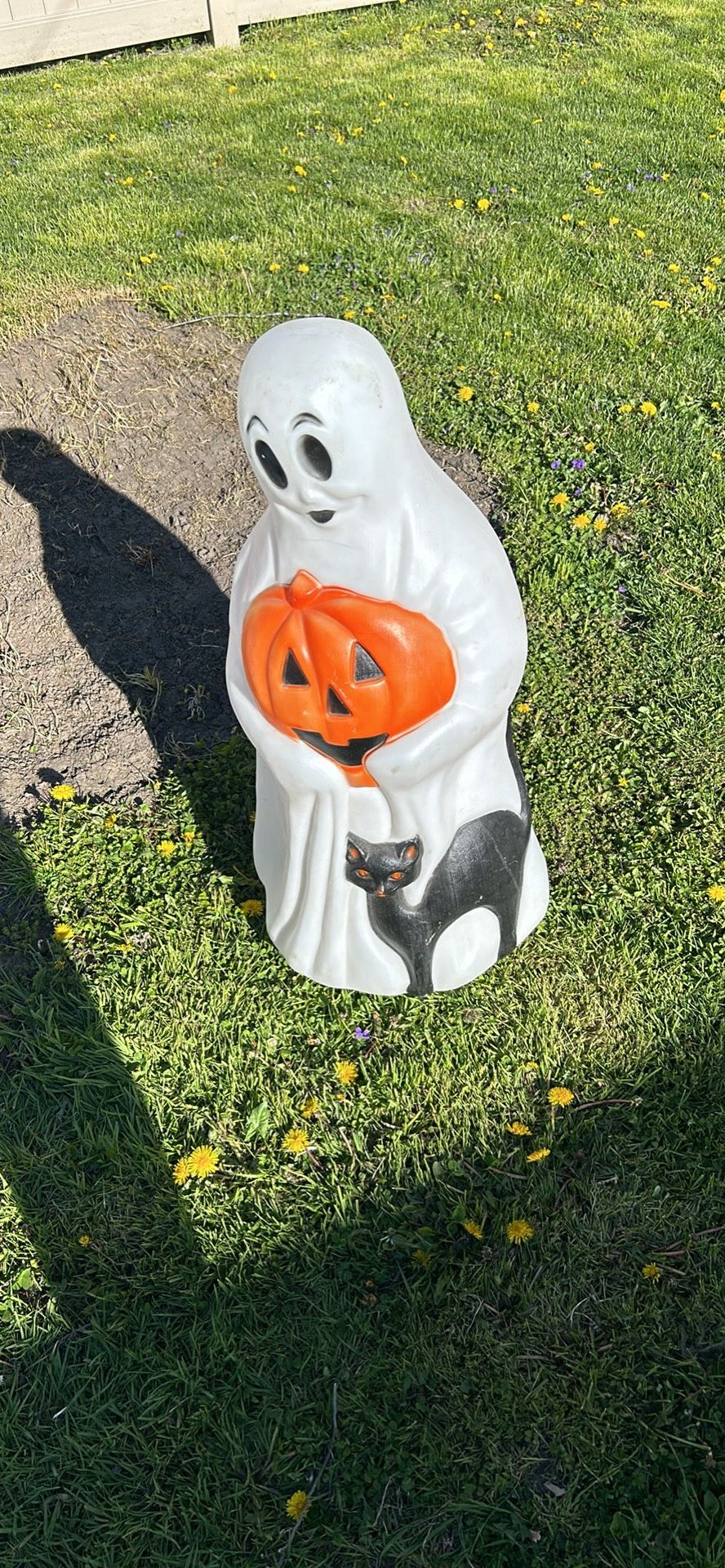 Vintage Light Up Ghost Blow Mold