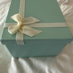Tiffany Box 9.5"w, 5.5"h, 6.5"d In Perfect Condition