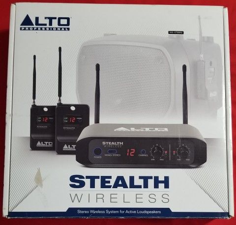 Alto Professional Stealth Wireless Audio System For Active