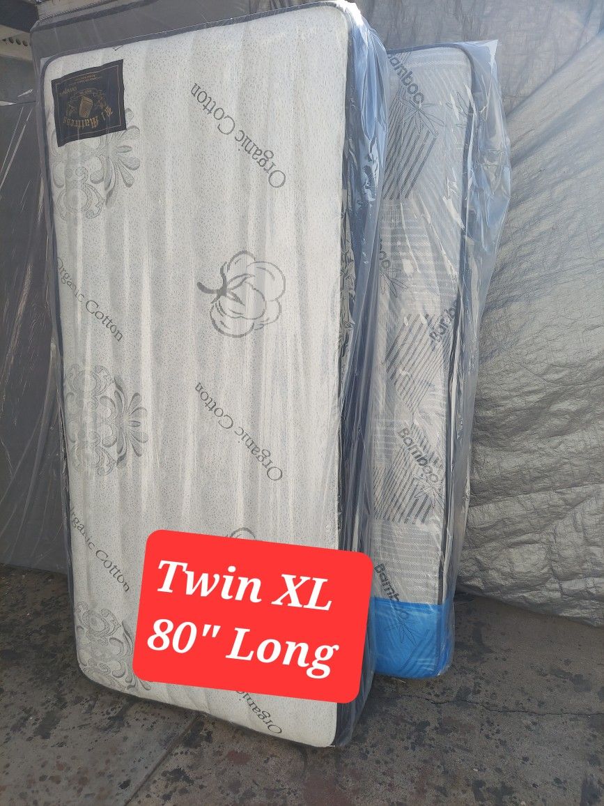 New Twin XL 36x80 Mattress Only Bed Matresses || Colchon Para Cama Individual Extra Large Colchones Nuevos