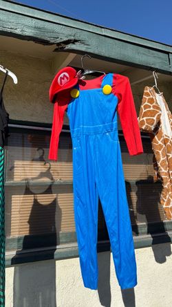 Super Mario Halloween Costume with Hat