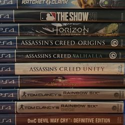 PS4 Games $10 Each 3/7/2025