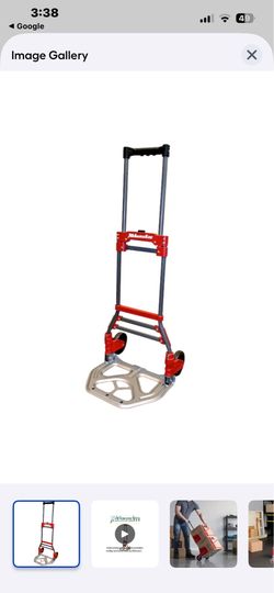 Milwaukee Collapsible Folding Hand Truck 150 lb
