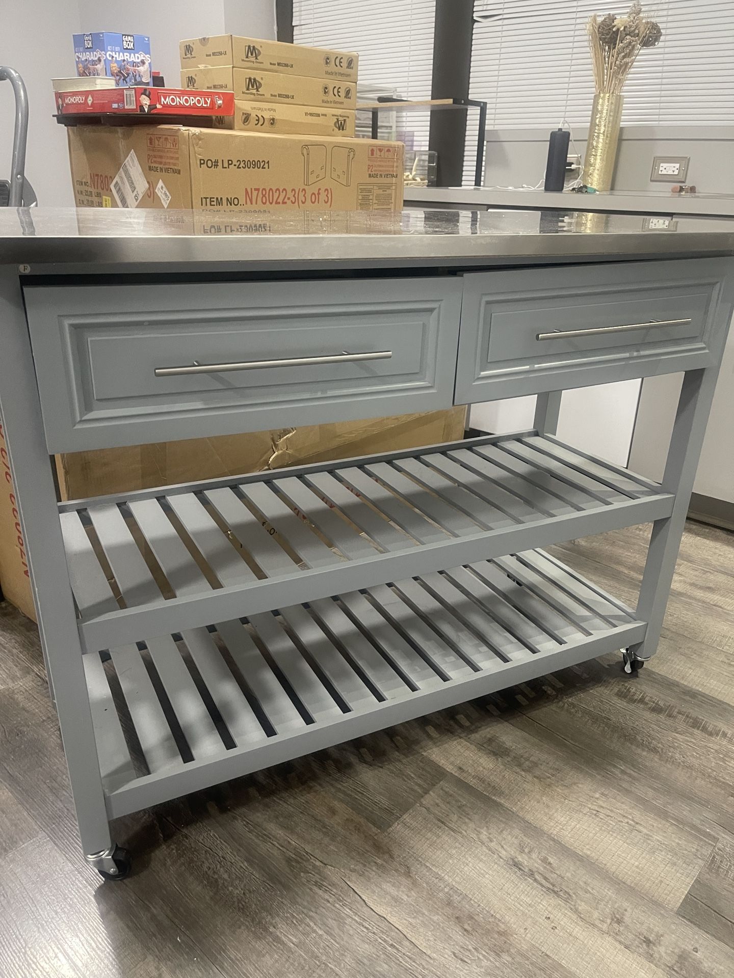 Rolling Kitchen Island/table