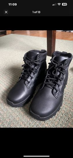 5.11 TACTICAL Boots Men Size 7 Black Lace up Speed 3.0 5" Slip Oil Resistant