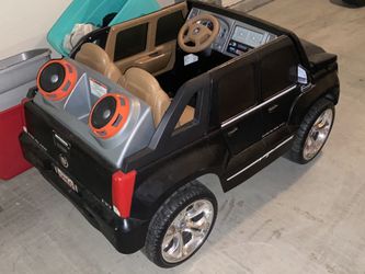 Power wheels best sale escalade ext