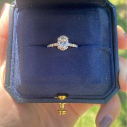 DovEggs -Seattle Lab Created Diamond Ring 