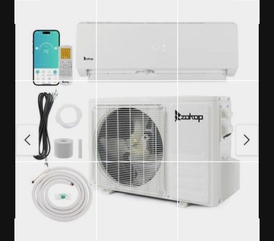 9000 BTU Wi-Fi Connected Ductless Mini Split Air Conditioner Last One