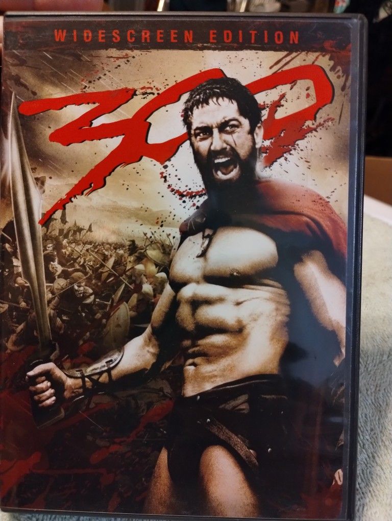 300 movie on DVD, widescreen