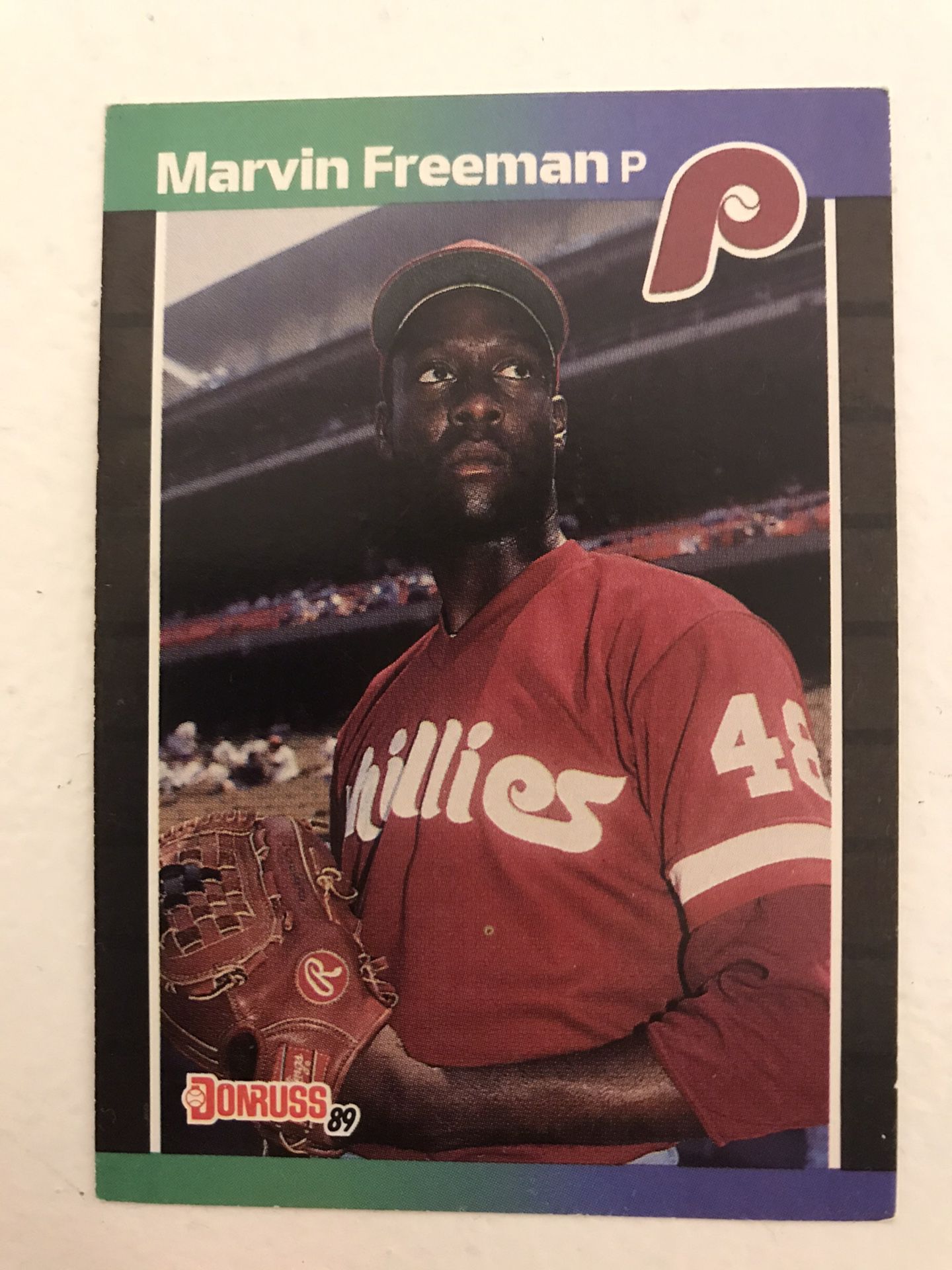 Marvin freeman baseball card