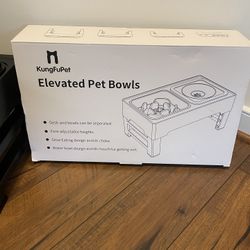 Elevated Pet Bowls New 