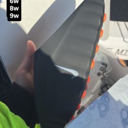 Sizes 6w, 8w, & 9w Nike Mind 001 Slide Black Chrome (Women's)