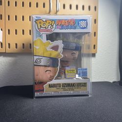 Funko pop! Naruto Paw Encyclopedia Limited Edition SDCC Exclusive + UV Protector