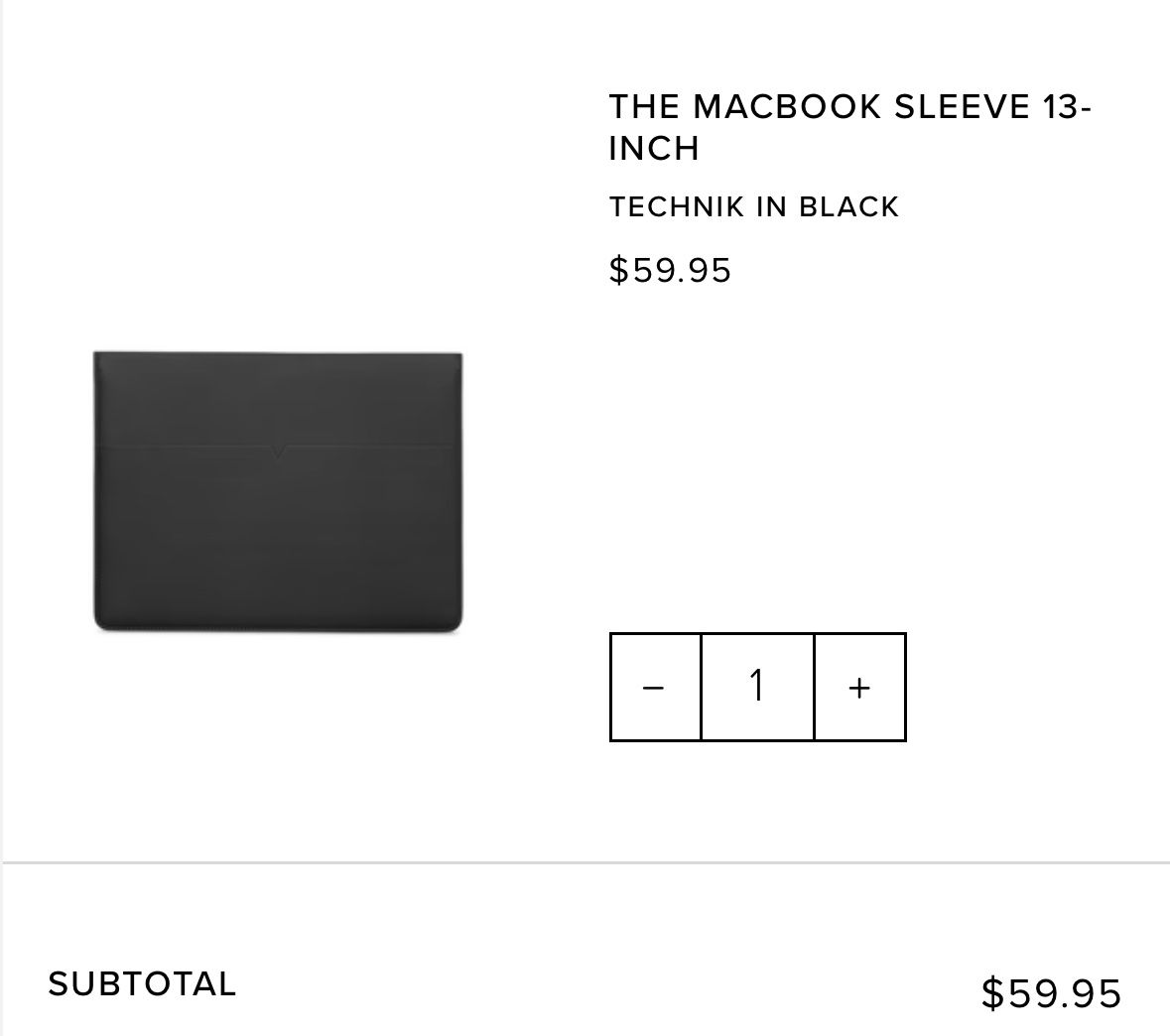 MacBook Sleeve 13 Inch Leather 