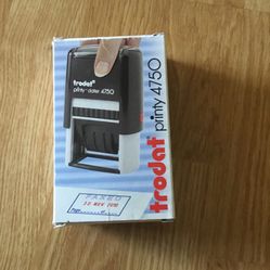Trodat Printy 4750 Date Stamp Ink pad