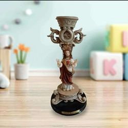 Sacred Heart of Jesus Statue 10  inch Figurine $12 Oh Best Offer