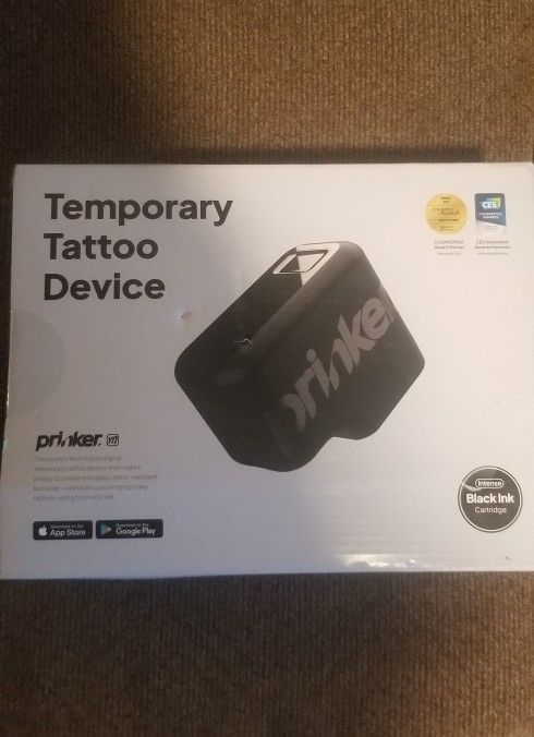 Prinker temporary portable tattoo machine