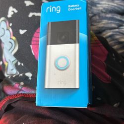 Ring Battery Doorbell (unopened)