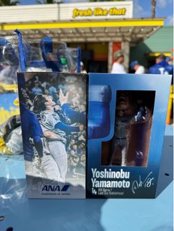 Yamamoto Bobblehead WS Game 7 Final Out