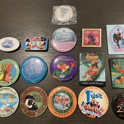 Retro Disney Pins Bundle